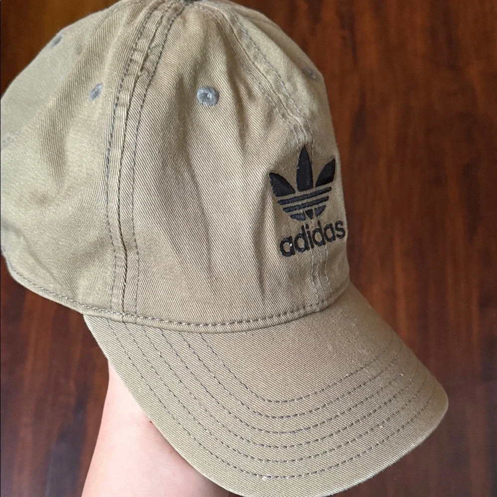 adidas green cap
